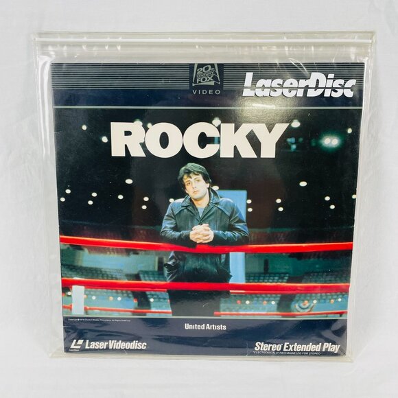 20th Century Fox Home Video 1982 Rocky Laserdisc LD Rare Collectible 1st Print - Picture 7 of 8